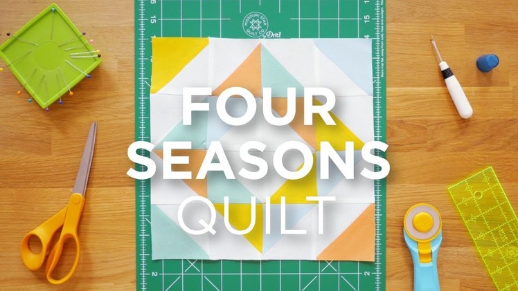 Quilt Snips Mini Tutorial - Four Seasons Quilt