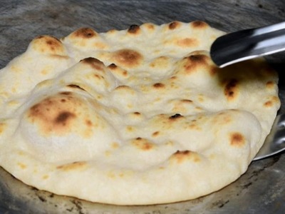 Tawa Naan Recipe (No Oven No Yeast) - Naan without Tandoor - Naan Recipe without yeast