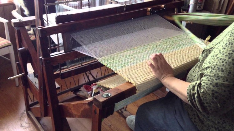 The Basics of Rug Weaving on a Union 36 Loom