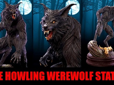 THE HOWLING WEREWOLF STATUE BY PCS COLLECTIBLES