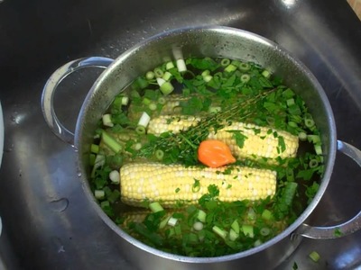 The Ultimate Boiled Corn (Corn On The Cob) Recipe.