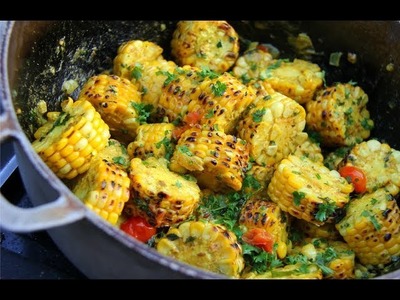 The Ultimate Curry Corn #TastyTuesdays | CaribbeanPot.com