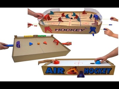 Top 3 best hockey games from cardboard board game
