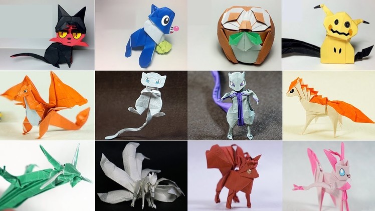 Top 50 Origami Pokemon 2017