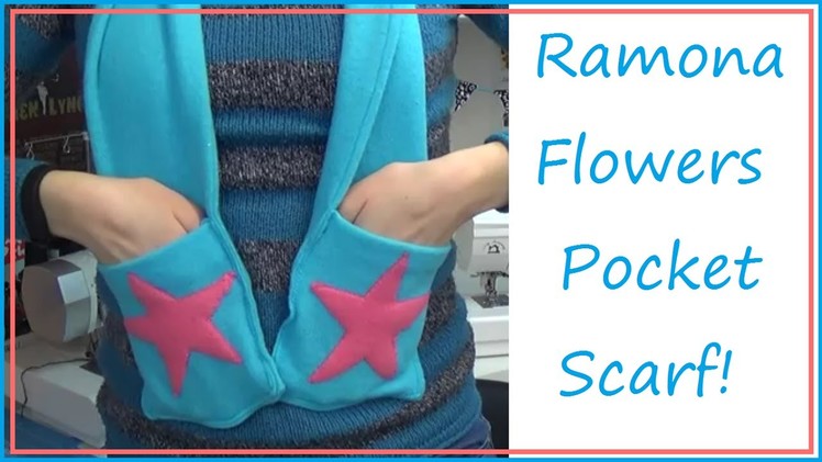 TUTORIAL!: Ramona Flowers Inspired Pocket Scarf! | Sewing Nerd!