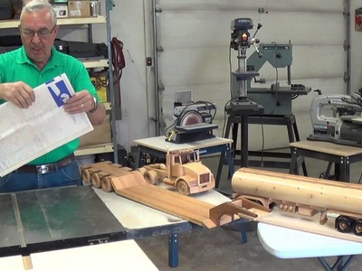 Video # 3 Wooden Toy Replicas (tractor trailer unit)