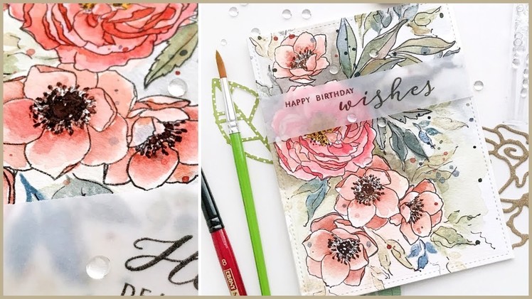Watercoloring with Guest Artist NORINE BORYS