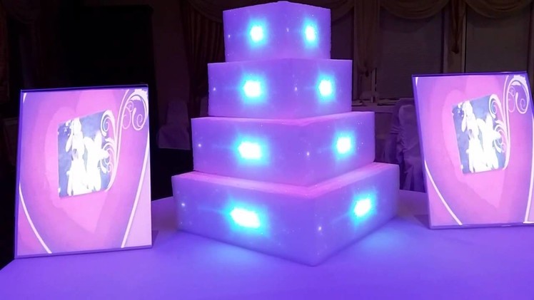 Wedding Cake Projector Mapping Display tutorial