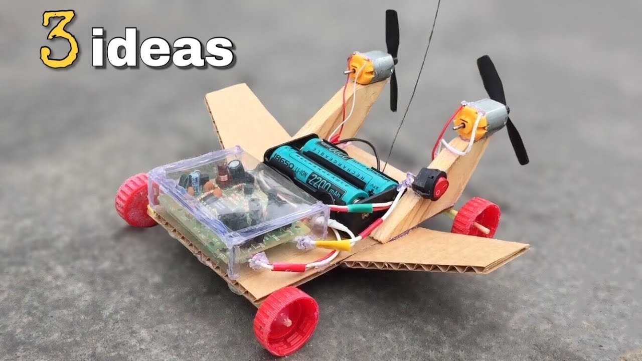 3 incredible ideas How to Make RC Toys