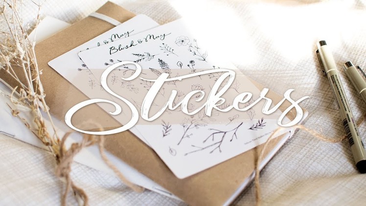3 Ways to Make Your Own Stickers!