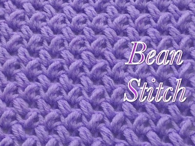 Bean Stitch -fast and easy crochet stitch #31