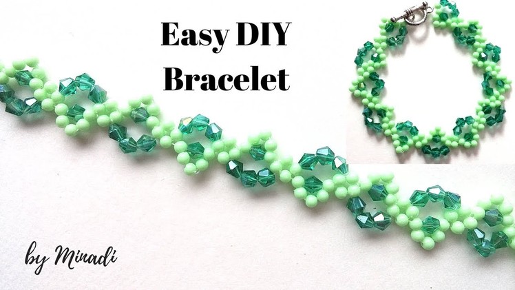 Bracelet tutorial. Easy beading pattern