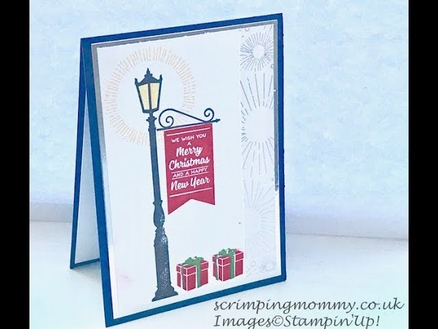 Brightly lit card Stampin' Up! products