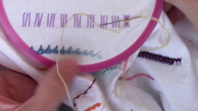 Butterfly Chain Stitch