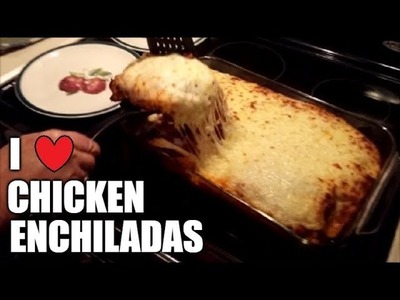 Chicken Enchiladas Recipe - How To Make Authentic Chicken Enchiladas