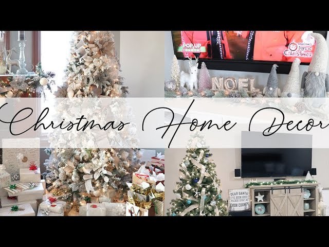 Christmas Home Decor Tour 2017 ???? Pale Rustic Glam | House to Home ???? Ep 14