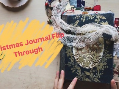 Christmas Journal Flip Through. tiffybutter