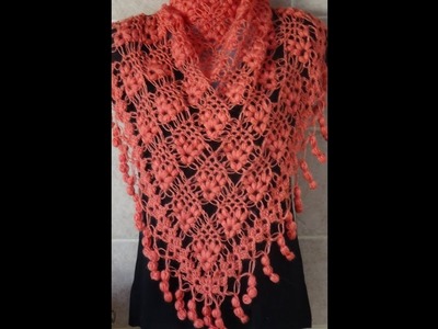 Crochet Pattern  * VERY PRETTY CROCHET PATTERN FOR A SHAWL*