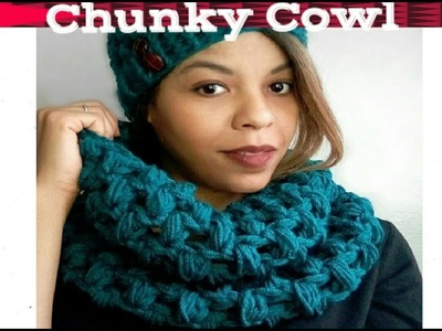 Crochet Super Chunky Cowl - How to substitute worsted weight yarn for super bulky