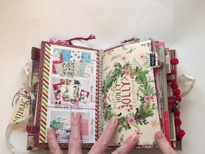 December "Daily" 2017 - a look at my completed journal