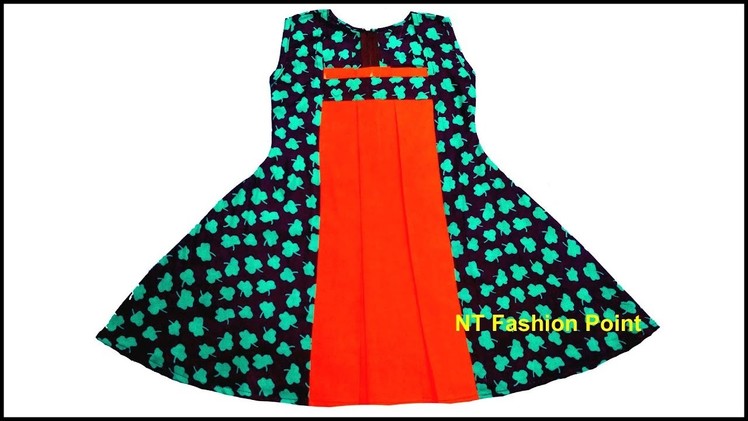 Different type girls baby frock cutting & stitching step by step full video