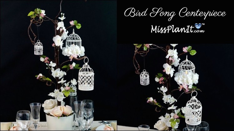DIY Bird Cage Wedding or Quinceanera Centerpiece | DIY Wedding Decorations | DIY Tutorial