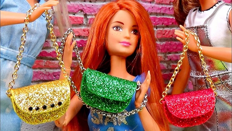 Diy doll purse │ Diy Barbie bag │ How to make a doll bag │ DIY For Dolls