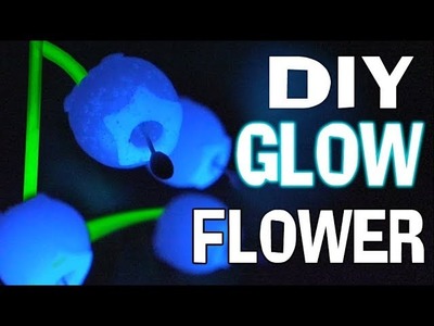DIY Glow in the Dark Flowers Mary and The Witch's Flower How To Polymer Clay Tutorial epoxy resin