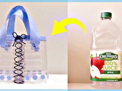 DIY No Sew Cute Handbag Out of Plastic Bottles