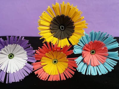 DIY: Paper Flower !!! How to Make Beautiful Paper Flower in Easy Steps !!!!
