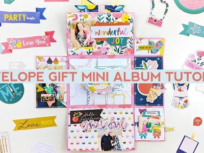 Envelope Gift Mini Album Tutorial