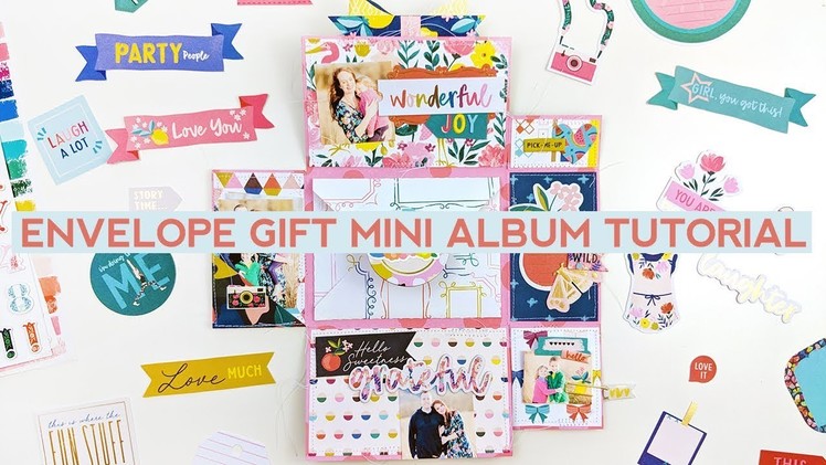 Envelope Gift Mini Album Tutorial
