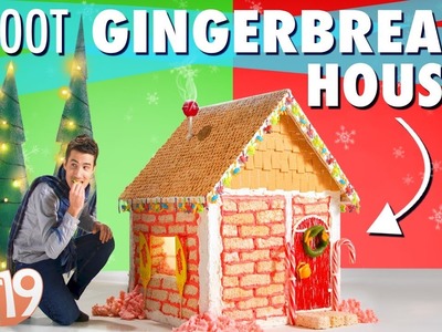 Giant Gingerbread House!
