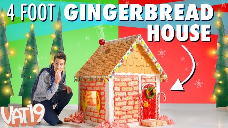 Giant Gingerbread House!