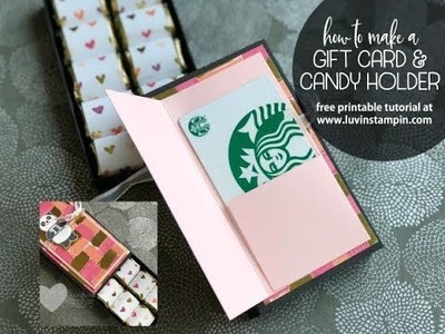 Gift Card & Candy Holder Box feat.  Party Panda Sale A Bration Stamp Set