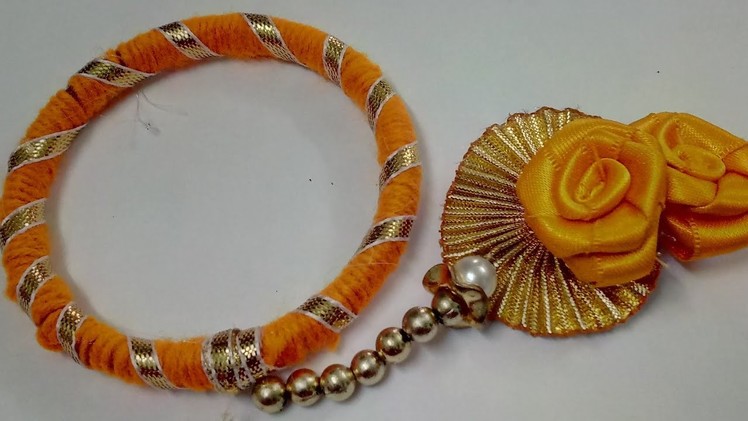 Handmade Gotta Bangle Using Wool | Handmade Jewelry | CraftLas