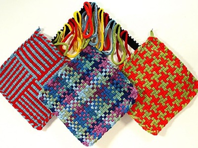 Harrisville Designs Potholder Pro Loom - Review by Barb Owen - HowToGetCreative.com