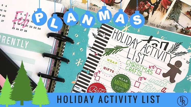 Holiday Activity To Do List. PLANMAS Day 2 | Plans by Rochelle