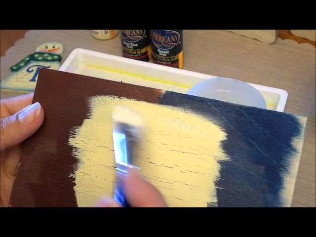 How To Apply DecoArt Weathered Wood Crackle Medium