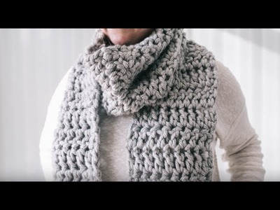 How to Crochet a Super Bulky Scarf