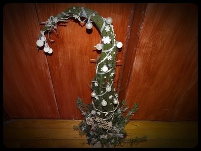 How to make a grinch tree ,whoville tree for Christmas using cytisus,thuja,cedar,cypress