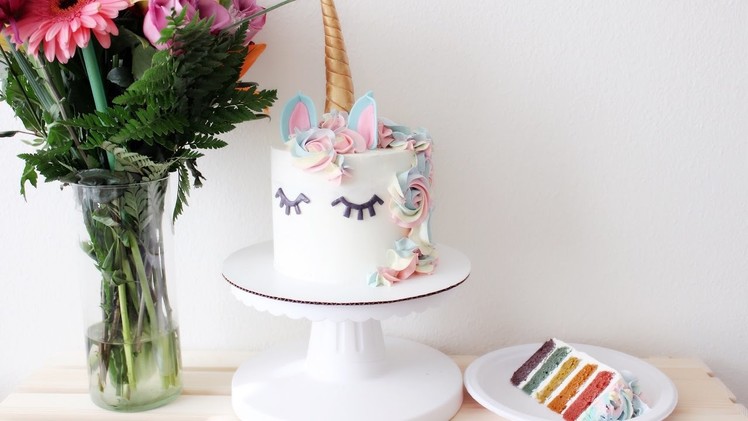 How to make a Unicorn Cake