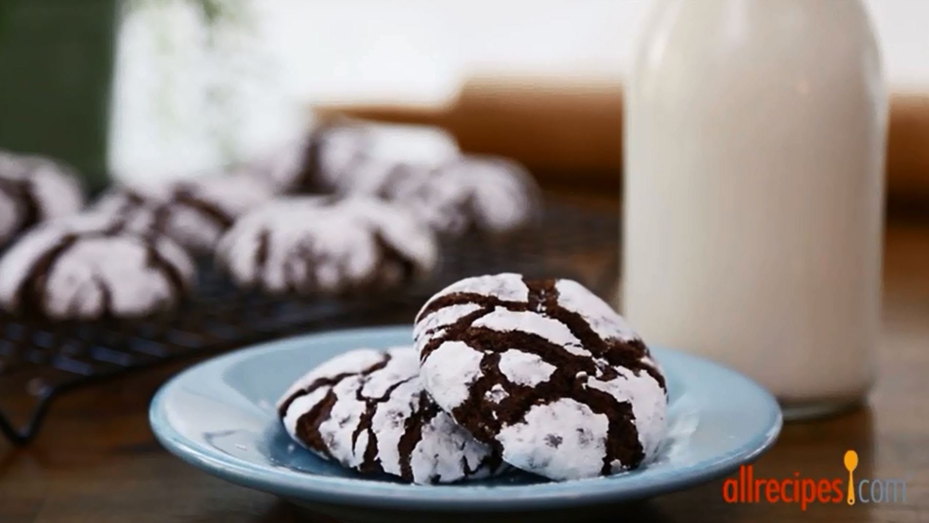 How to Make Chocolate Crinkles | Cookie Recipes | AllRecipes