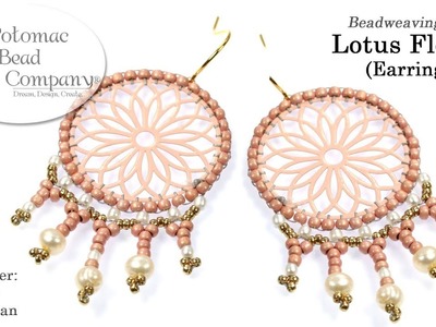 How to Make Lotus Flower Earrings
