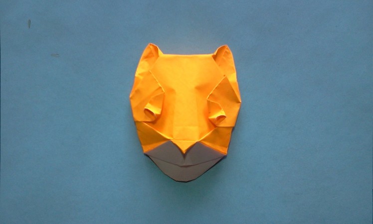 How to make Origami lion mask (michael g. lafosse)