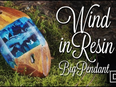 How to make  Wind in Resin Pendant DIY