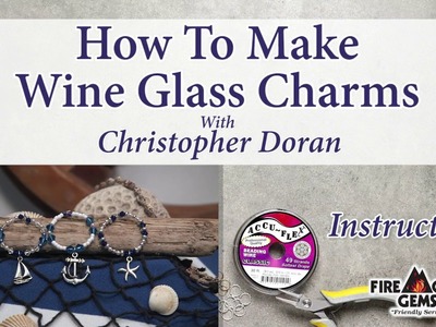 How To Make Wine Glass Charms