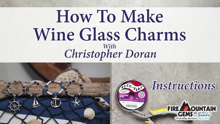 How To Make Wine Glass Charms