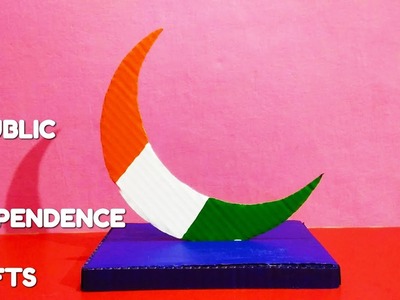 Indian Republic day craft | Independence day craft | Cardboard craft | Tricolour craft