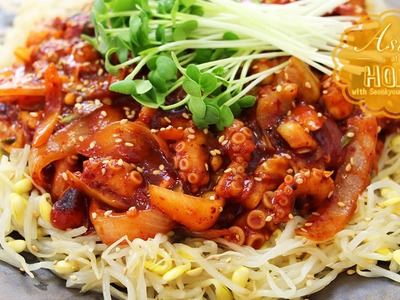 Korean Spicy Stir-fry Octopus, Nakji Bokkeum Recipe